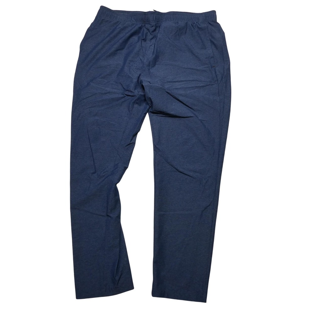 Rhone Sweatpants Mens XL Blue Jersey Joggers Elastic Waist Pockets Athletic